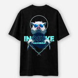 Demon Slayers Hashibira Inosuke Coolers - Oversized French Terry Cotton T-shirt