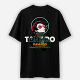 Demon Slayers Kamado Tanjiro Coolers - Oversized French Terry Cotton T-shirt