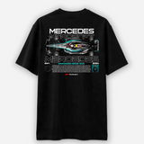 Mercedes-Benz F 015 - Oversized French Terry Cotton T-shirt