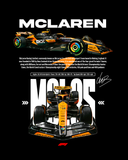McLaren - Oversized French Terry Cotton T-shirt