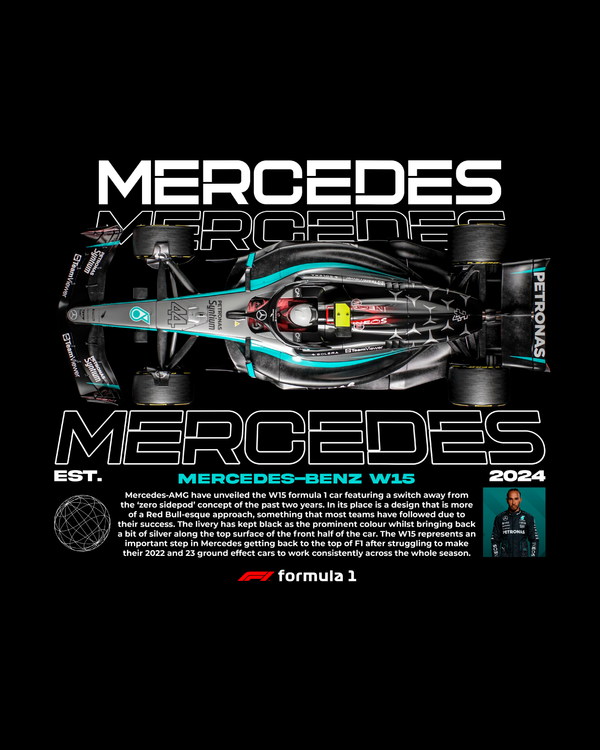Mercedes-Benz F 015 - Oversized French Terry Cotton T-shirt