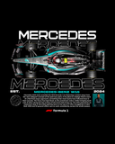 Mercedes-Benz F 015 - Oversized French Terry Cotton T-shirt