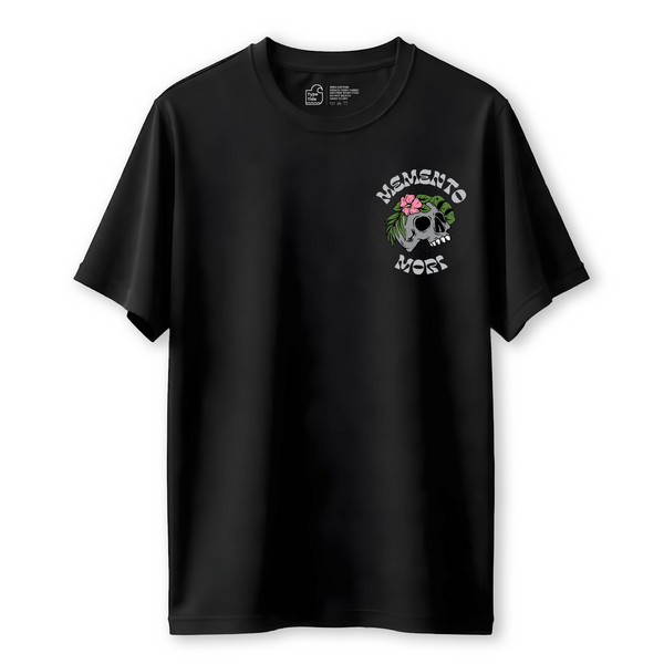 Memento Mori - Oversized French Terry Cotton T-shirt