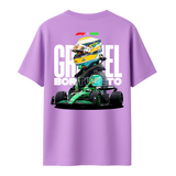 Gabriel Bortoleto - Oversized French Terry Cotton T-shirt
