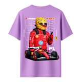 Lewis Hamilton Chinese Grand Prix - Oversized French Terry Cotton T-shirt