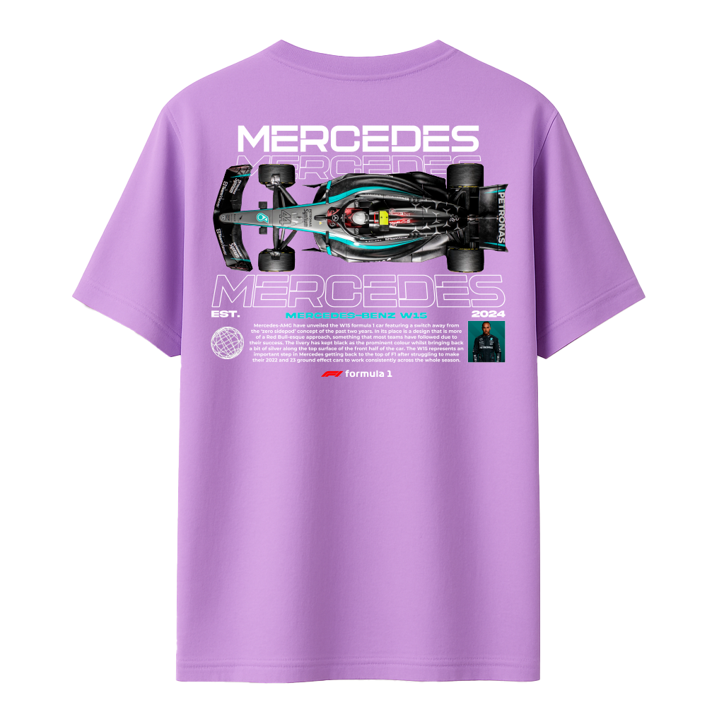 Mercedes-Benz F 015 - Oversized French Terry Cotton T-shirt
