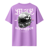 Max Verstappen - Oversized French Terry Cotton T-shirt