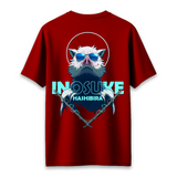 Demon Slayers Hashibira Inosuke Coolers - Oversized French Terry Cotton T-shirt