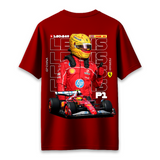 Lewis Hamilton Chinese Grand Prix - Oversized French Terry Cotton T-shirt