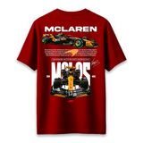 McLaren - Oversized French Terry Cotton T-shirt