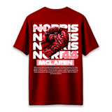 Lando Norris - Oversized French Terry Cotton T-shirt
