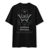 Anima Divina - Oversized French Terry Cotton T-shirt