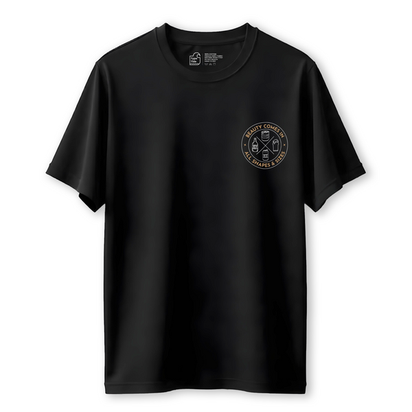 Beauty Comes in All Shapes & Sizes - Oversized French Terry Cotton T-shirt