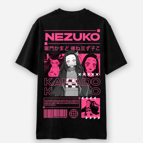 Nezuko Kamado – Blood Demon Art Oversized T-Shirt