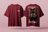 Charles Leclerc - Oversized French Terry Cotton T-shirt