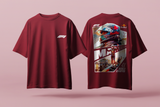 Max Verstappen - Oversized French Terry Cotton T-shirt