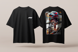 Max Verstappen - Oversized French Terry Cotton T-shirt