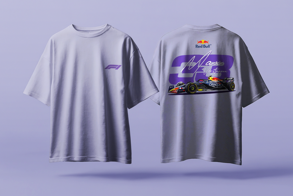 RB19 Dominance Edition - Oversized French Terry Cotton T-shirt