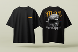 Max Verstappen - Oversized French Terry Cotton T-shirt