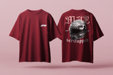 Max Verstappen - Oversized French Terry Cotton T-shirt