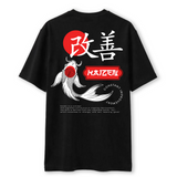 Kaizen - Oversized French Terry Cotton T-shirt