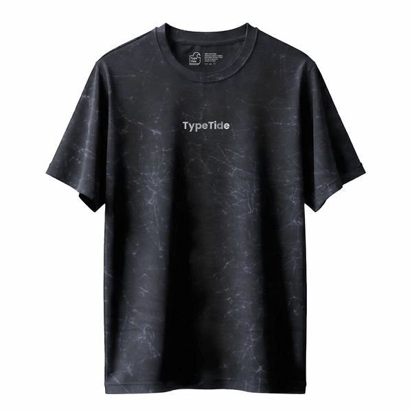 Beyond Good & Bad - Oversized French Terry Cotton T-shirt - Acid Wash